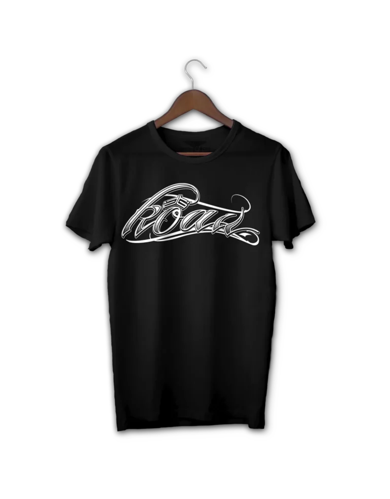 Scripted Black Premium 100% Cotton T-Shirt by KOAV
