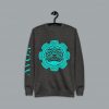 Turtle Sun Rise premium fleece pullover sweater by KOAV