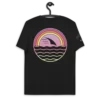 Windsurfer Sunset Black Premium Organic Cotton Eco-friendly T-Shirt by KOAV