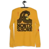 North Shore Surf Gold Premium Long Sleeve Tee by KOAV