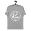 Ride the Shore Heather Grey Premium 100% Organic Cotton Eco-friendly T-Shirt by KOAV