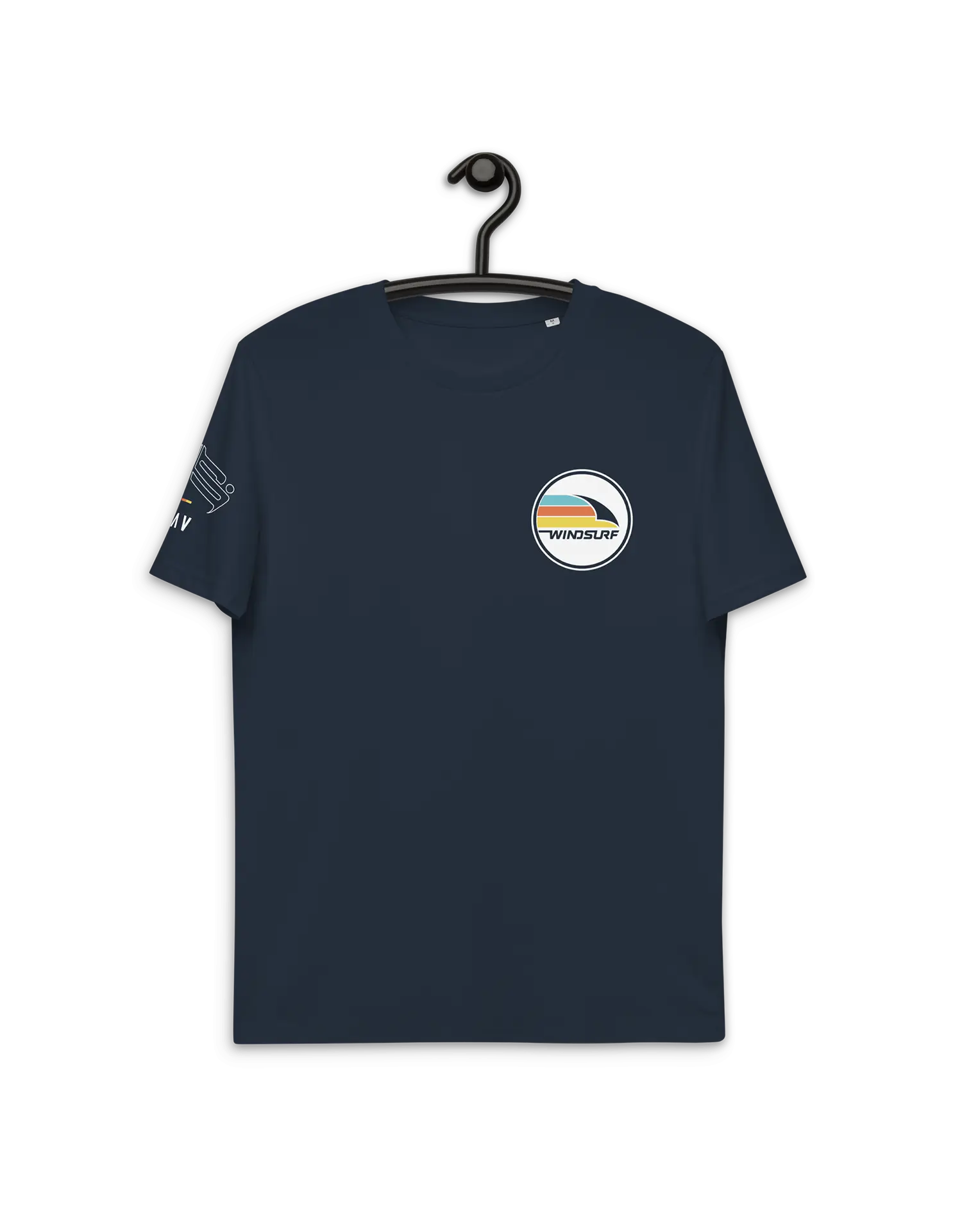 Original Windsurf French Navy Premium Organic Cotton Eco-friendly T-Shirt by KOAV