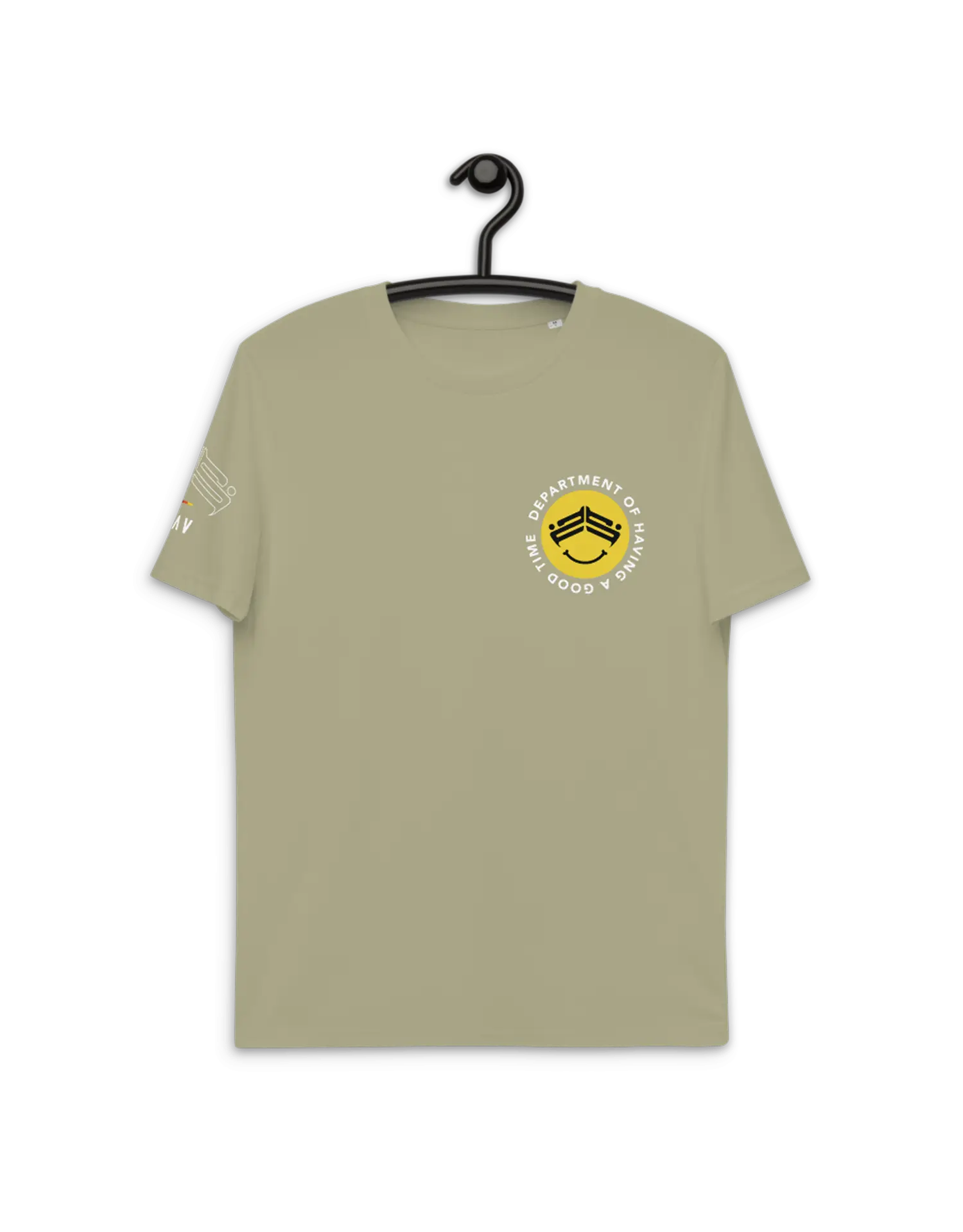 Good Times Sage Premium Organic Cotton Eco-friendly T-Shirt by KOAV