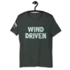 Wind Driven Heather Forest Poly/Cotton T-Shirt by KOAV