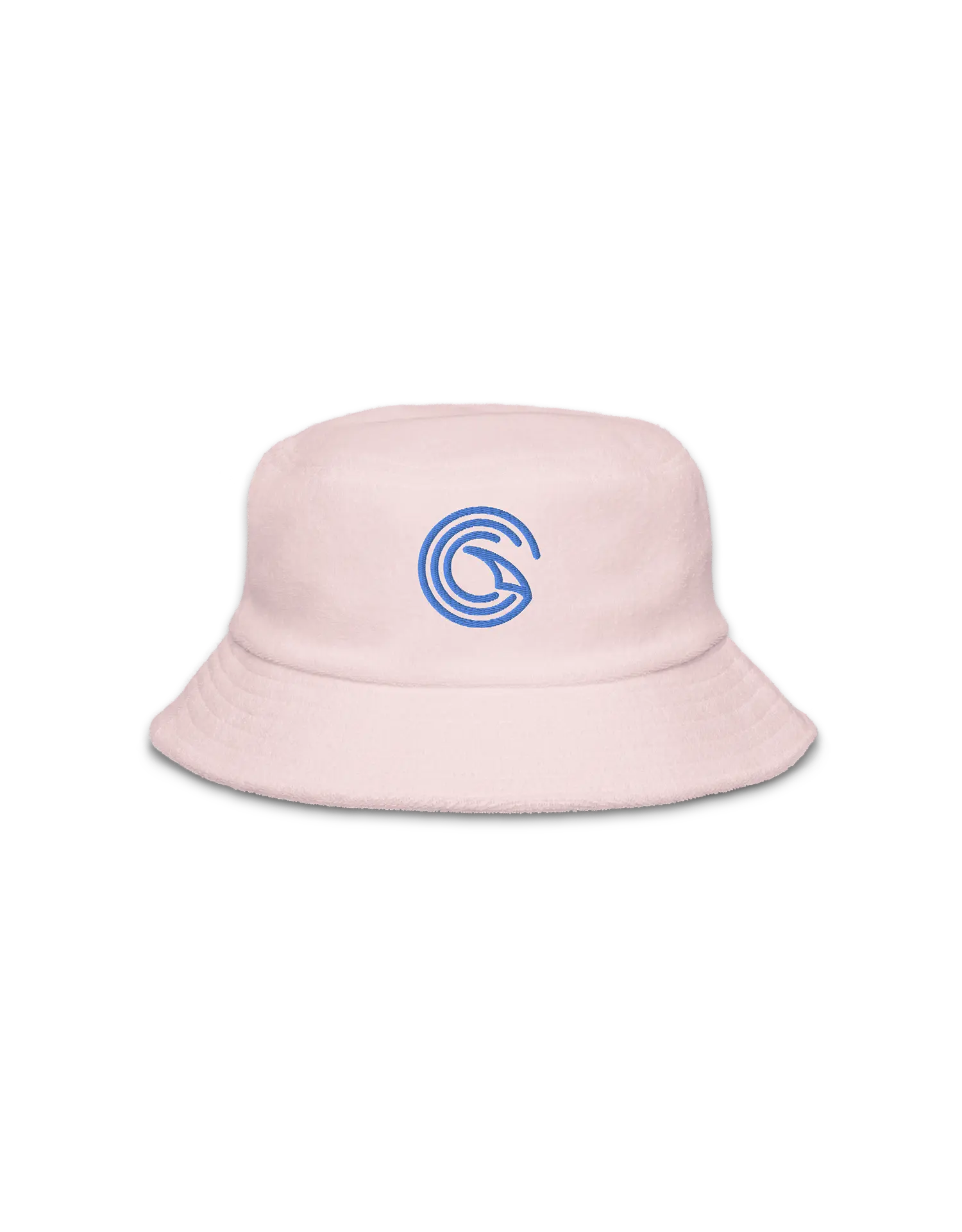 Wind & Surf Light Pink terry cotton bucket hat by KOAV