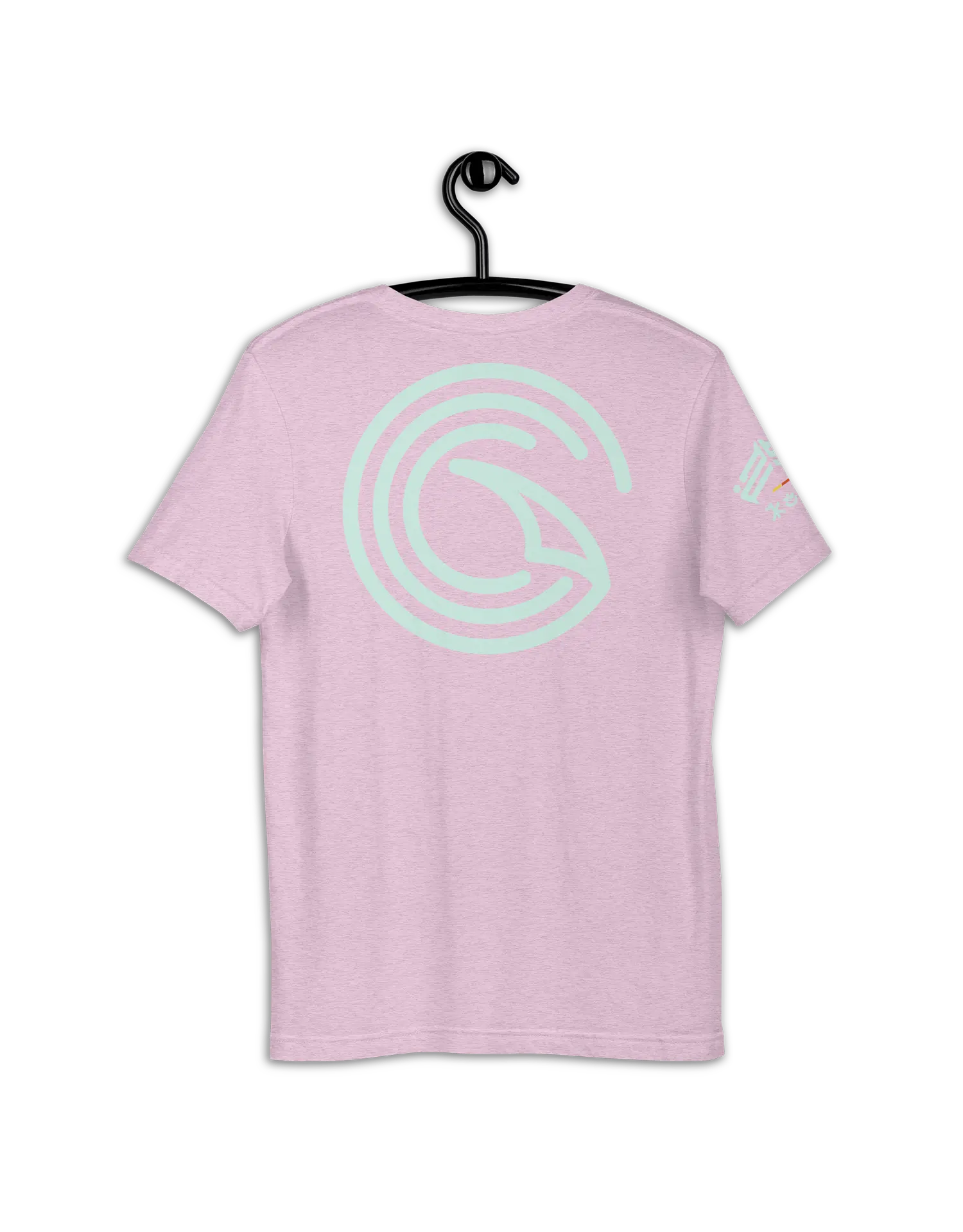 Wind & Surf Heather Prism Lilac Poly/Cotton T-Shirt by KOAV