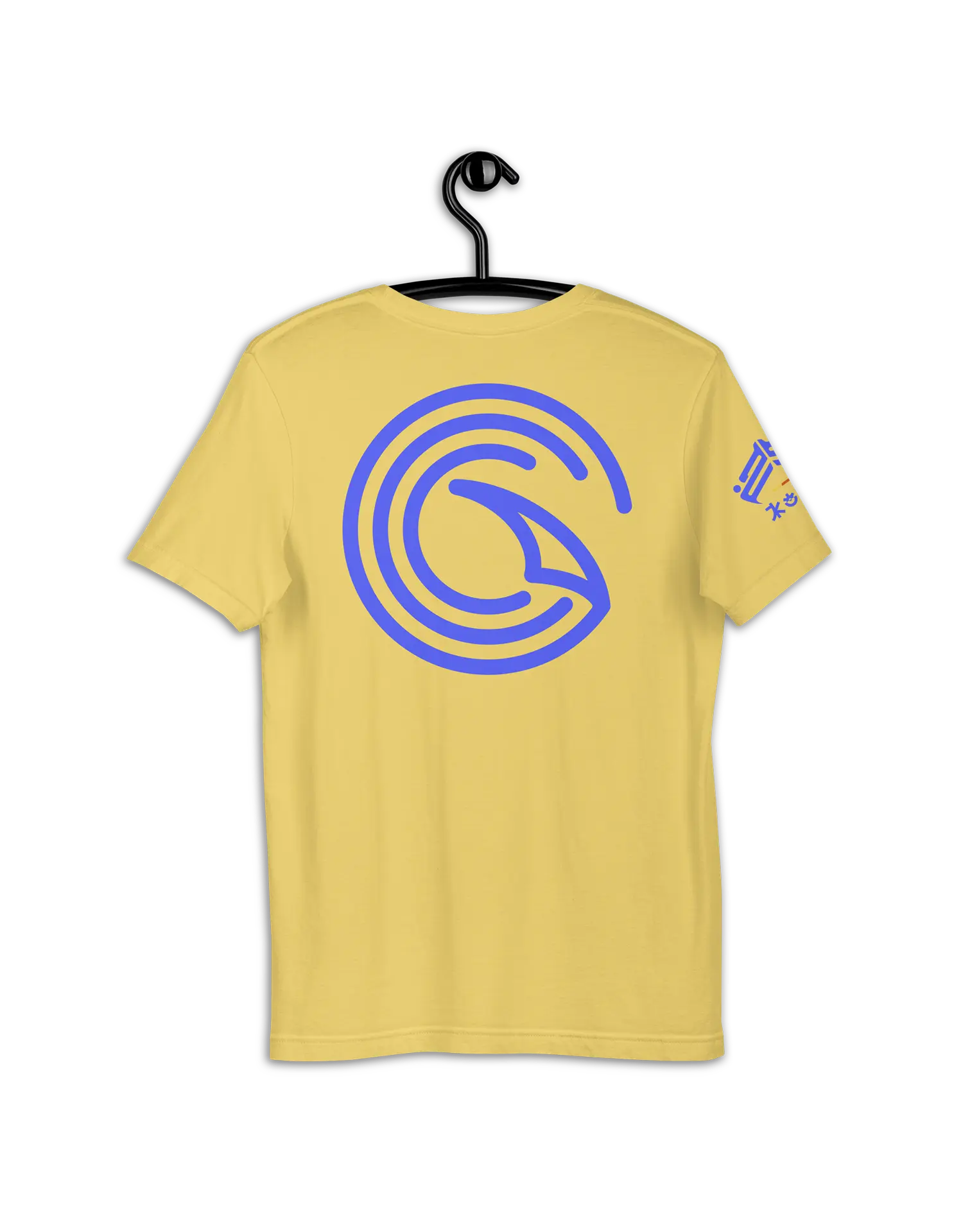 Wind & Surf Yellow Cotton T-Shirt by KOAV