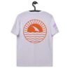 Windsurfer Sunrise Lavender Premium Organic Cotton Eco-friendly T-Shirt by KOAV