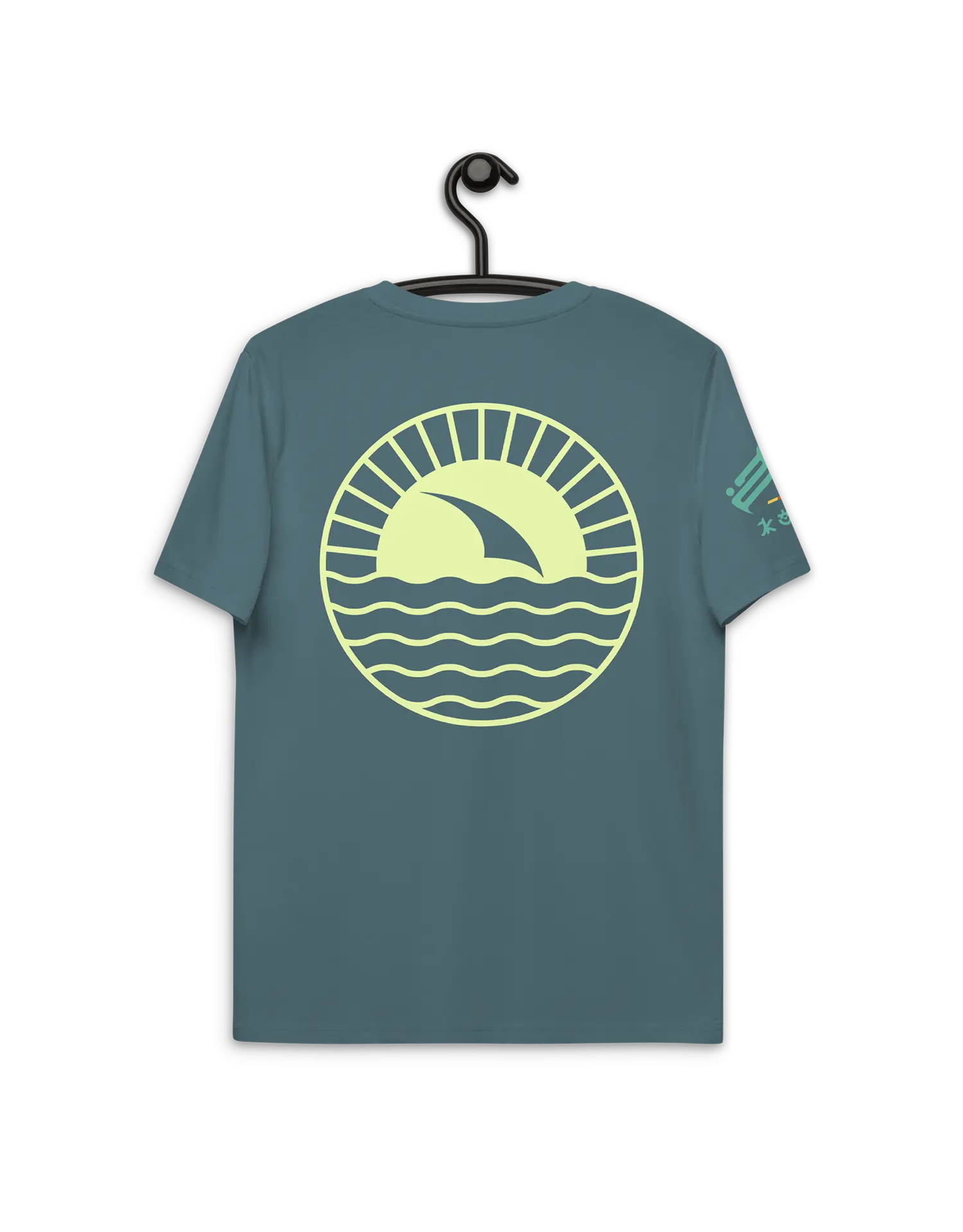 Windsurfer Sunrise Stargazer Premium Organic Cotton Eco-friendly T-Shirt by KOAV