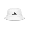 Windsurf Logo White terry cotton bucket hat by KOAV