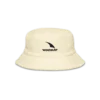 Windsurf Logo Light Yellow terry cotton bucket hat by KOAV