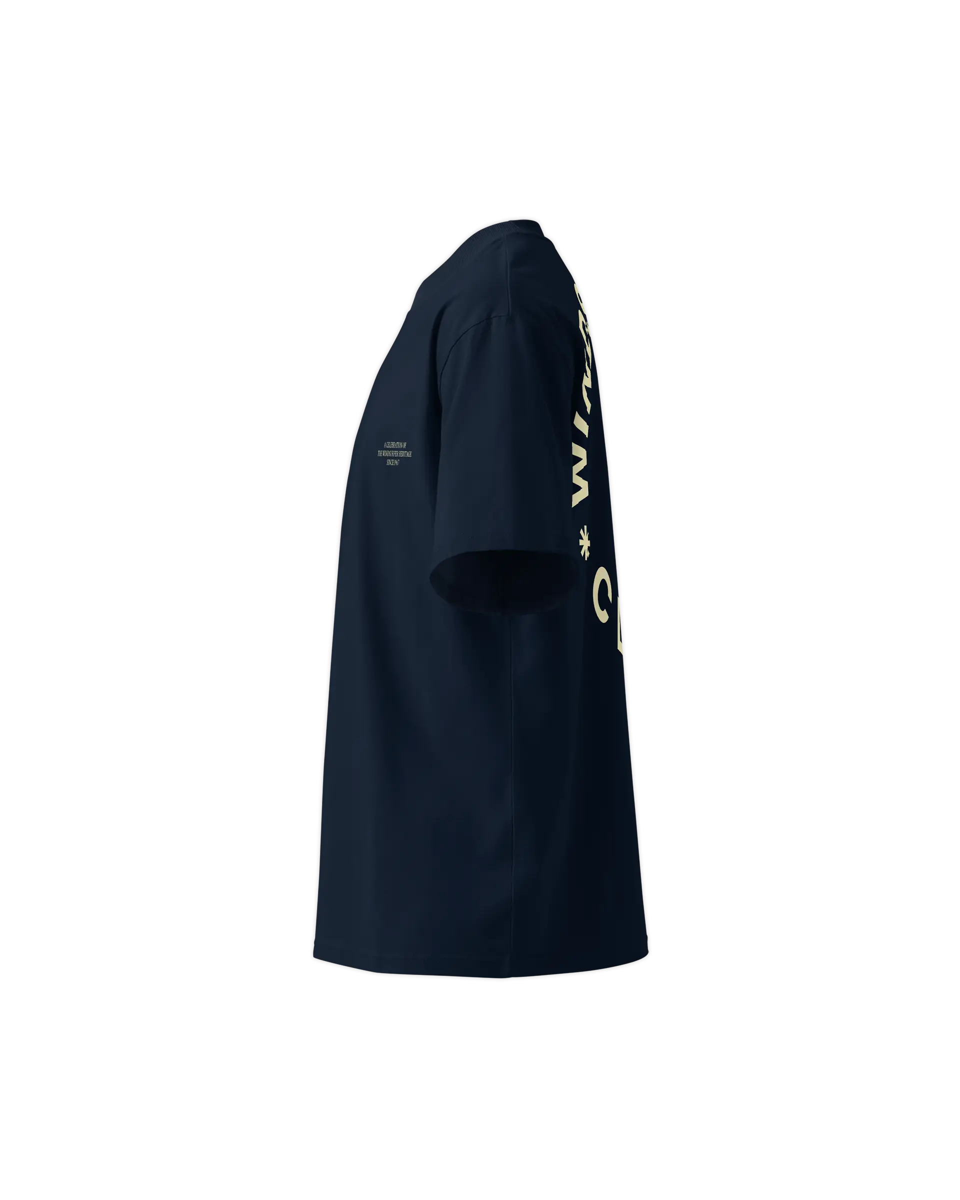 Left side view of the Windsurfer Club Life t-shirt
