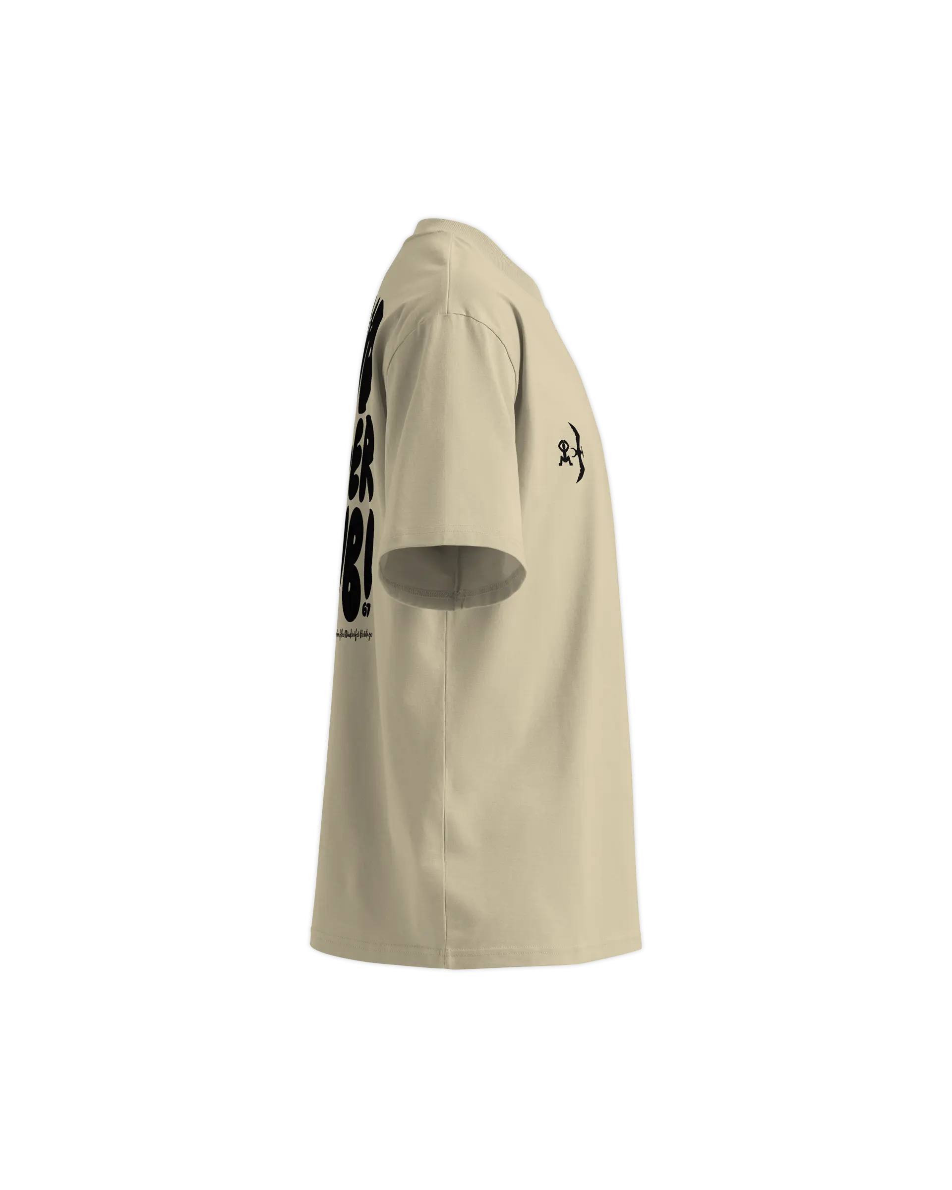 Right side view of the Windsurfer Club t-shirt.